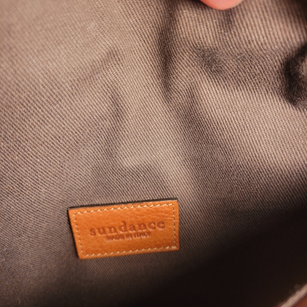 🌻 Sundance leather and suede belt or around the body bag, purse made in Italy. - Picture 15 of 15